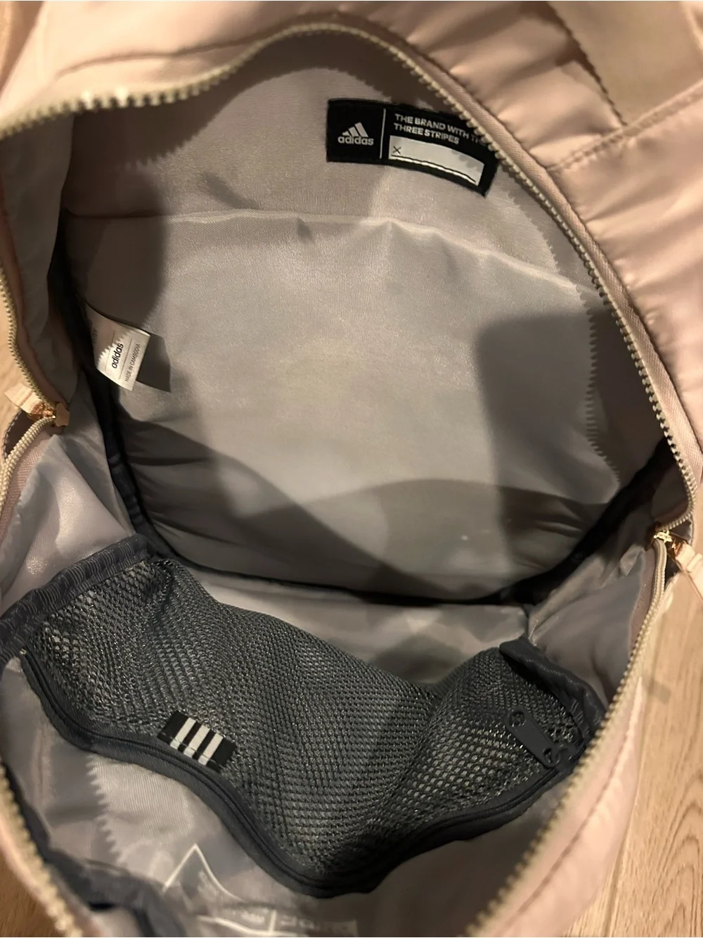 Adidas VFA Backpack Magic Beige Blush | Gym Yoga Travel Bag